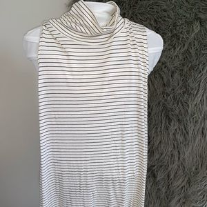 High Neck Dress Top Plus Size